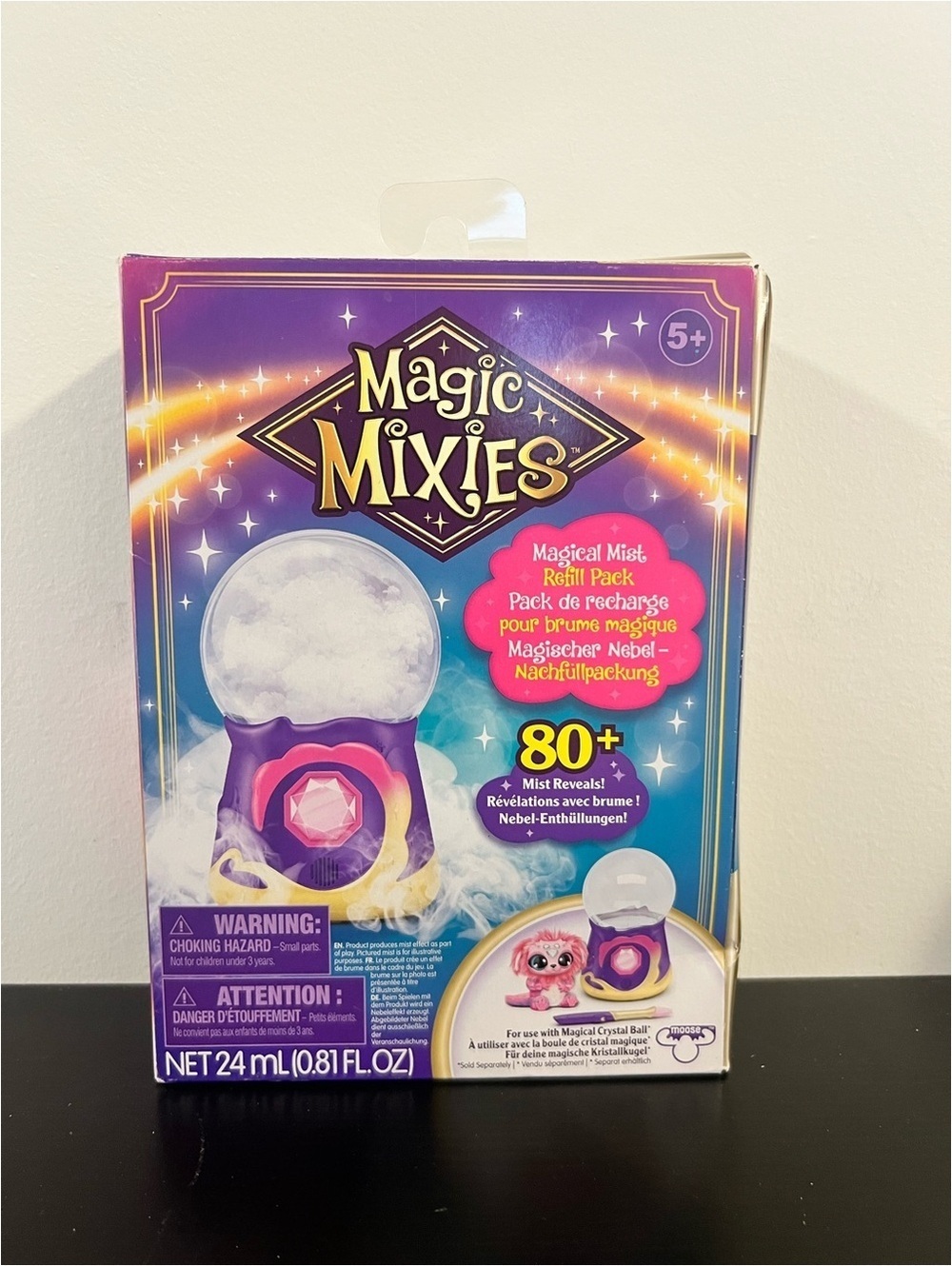 Magic Mixies Magical Mist Refill Pack 80+ Mist Reveals Purple NIB Sealed